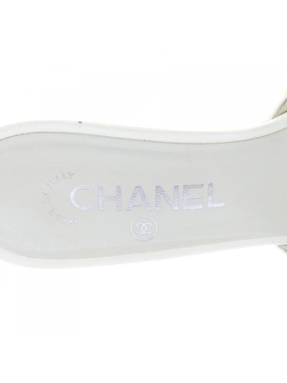Chanel Sandals White